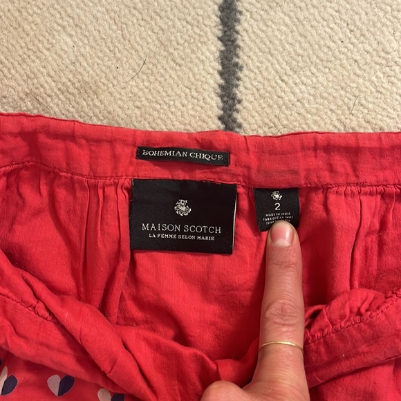 Maison Scotch cotton midi skirt - Picture 3 of 10